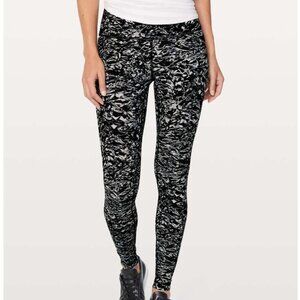 Lululemon Wunder Under Hi-Rise Tight 28" Liquid Platinum Alpine White Multi 6